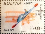 Stamps : America : Bolivia :  Intercambio 0,65 usd 4,50 bolivares 1984