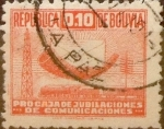 Sellos de America - Bolivia -  Intercambio 0,20 usd 0,10 bolivares 1944