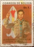 Stamps : America : Bolivia :  Intercambio 0,65 usd 1 bolivar 1976