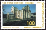 Stamps : Asia : Georgia :  GEORGIA - Catedral de Bagrati y monasterio de Ghelati