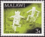 Sellos de Africa - Malawi -  MALAWI - Arte rupestre de Chongoni