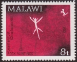 Stamps Malawi -  MALAWI - Arte rupestre de Chongoni
