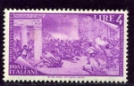 Sellos de Europa - Italia -  Centenario del Resurgimiento. Batalla de Padua