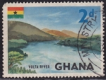 Stamps : Africa : Ghana :  Intercambio
