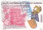Sellos de Europa - Espa�a -  Estatut D'Autonomía de la comunitat valenciana (17)