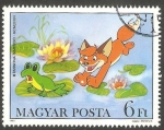 Stamps Hungary -  2838 - Vuk, el pequeño zorro