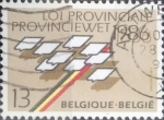 Stamps Belgium -  Intercambio 0,50 usd 13 francos 1986