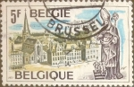 Stamps Belgium -  Intercambio 0,20 usd 5 francos 1975