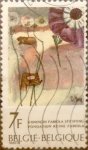 Stamps Belgium -  Intercambio 0,25 usd 7 francos 1975