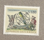 Stamps : Europe : Austria :  Biblioteca Nacional de Austria