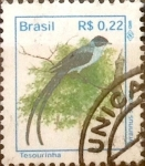 Stamps : America : Brazil :  Intercambio 0,50 usd 0,22 reis 1994