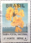 Stamps : America : Brazil :  Intercambio 0,20 usd 265 cruzeiros 1992