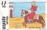 Stamps Spain -  Día del sello- correo arabe (17)