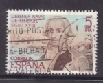 Stamps Spain -  Defensa naval de Tenerife