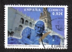 Stamps Spain -  Personajes: Pedro Cieza de león 