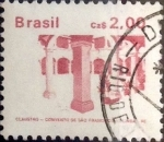 Stamps Brazil -  Intercambio 0,20 usd 2 cruzeiros 1986