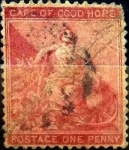Stamps : Europe : United_Kingdom :  Intercambio 0,20 usd 1 penny 1884