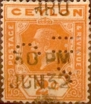 Stamps : Asia : Sri_Lanka :  2 cents. 1921