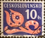 Stamps Czechoslovakia -  Intercambio 0,20 usd 10 haleru 1971