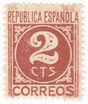 Stamps Spain -  CIFRAS (17)
