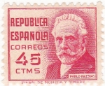 Stamps Spain -  Pablo Iglesias (17)
