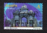 Stamps Spain -  Puerta de Toledo, Madrid