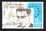Stamps Spain -  Año Europeo de La Musica