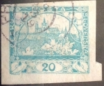 Stamps Czechoslovakia -  Intercambio 0,20 usd 20 haleru 1918
