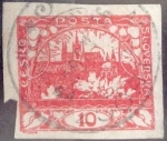 Stamps Czechoslovakia -  Intercambio 0,20 usd 10 haleru 1918