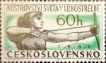 Stamps Czechoslovakia -  Intercambio crxf 0,20 usd 60 haleru 1957