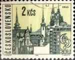 Stamps Czechoslovakia -  Intercambio 0,20 usd 2 koruna 1965