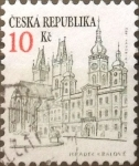 Stamps Czech Republic -  Intercambio 0,40 usd 10 koruna 1993