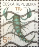 Stamps Czech Republic -  Intercambio 0,25 usd 5,40 koruna 1999