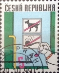 Stamps : Europe : Czech_Republic :  Intercambio cr2f 0,25 usd 5 koruna 1999