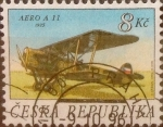 Stamps : Europe : Czech_Republic :  Intercambio aexa 0,45 usd 8 koruna 1996