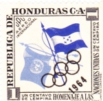 Stamps Honduras -  NACIONES UNIDAS
