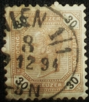 Stamps : Europe : Austria :  Franz Josef I