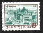Stamps Hungary -  Centenario de la unificación de las ciudades de Pest, Buda y Obuda