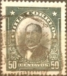 Stamps Chile -  Intercambio 0,20 usd 50 cents. 1915