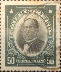 Sellos de America - Chile -  Intercambio 0,20 usd 50 cents. 1915