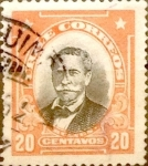 Stamps : America : Chile :  Intercambio 0,20 usd 20 cents. 1915