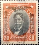 Stamps : America : Chile :  Intercambio 0,25 usd 20 cents. 1928