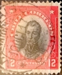 Stamps Chile -  Intercambio 0,20 usd 12 cents. 1911