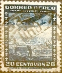 Stamps Chile -  Intercambio 0,20 usd 20 cents. 1936