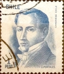 Stamps Chile -  Intercambio 0,20 usd 1 peso 1975