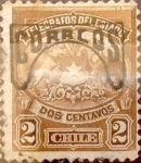 Sellos de America - Chile -   Intercambio 0,20 usd 2 cents. 1904