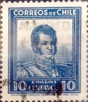 Stamps Chile -   Intercambio 0,35 usd 10 cents. 1932