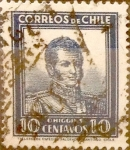 Stamps Chile -   Intercambio 0,35 usd 10 cents. 1932