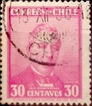 Stamps : America : Chile :   Intercambio 0,35 usd 30 cents. 1934