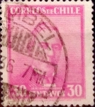 Stamps Chile -   Intercambio 0,35 usd 30 cents. 1934